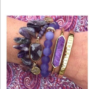 Kinsley Armelle Jewelry - NEW Kinsley Armelle Stone- Lavender bracelet Kinsley Armelle Jewelry - NEW Kinsley Armelle Stone- Lavender bracelet